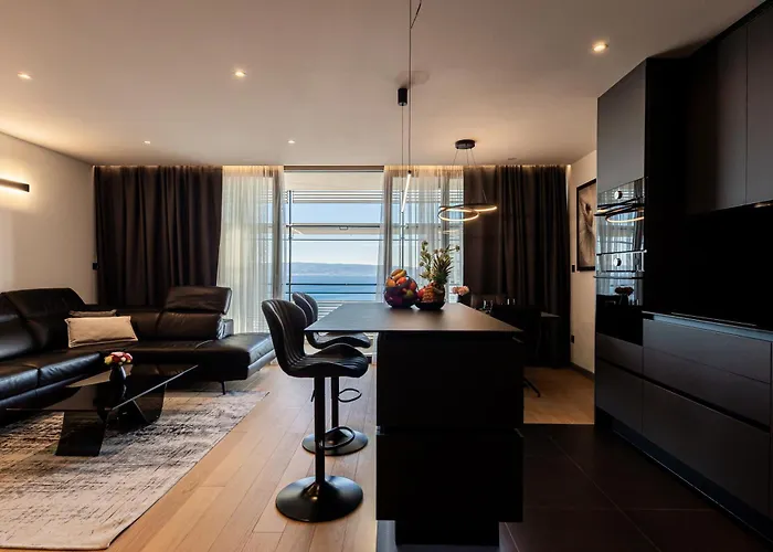 Ballerina-luxury & Modern, Sea View, Private Garage Parking, Eeasy Access To & Old Town